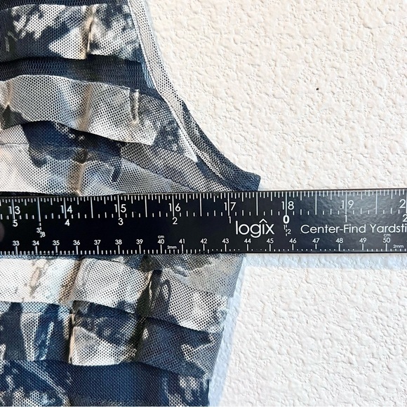 Adrianna Papell Women's Black Floral Sheath Knee Length Dress 8 Formal Party EUC - Picture 5 of 12